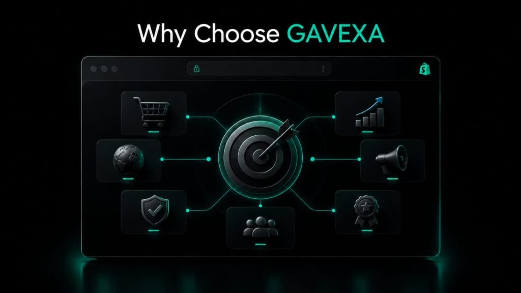 why choose GAVEXA Shopify